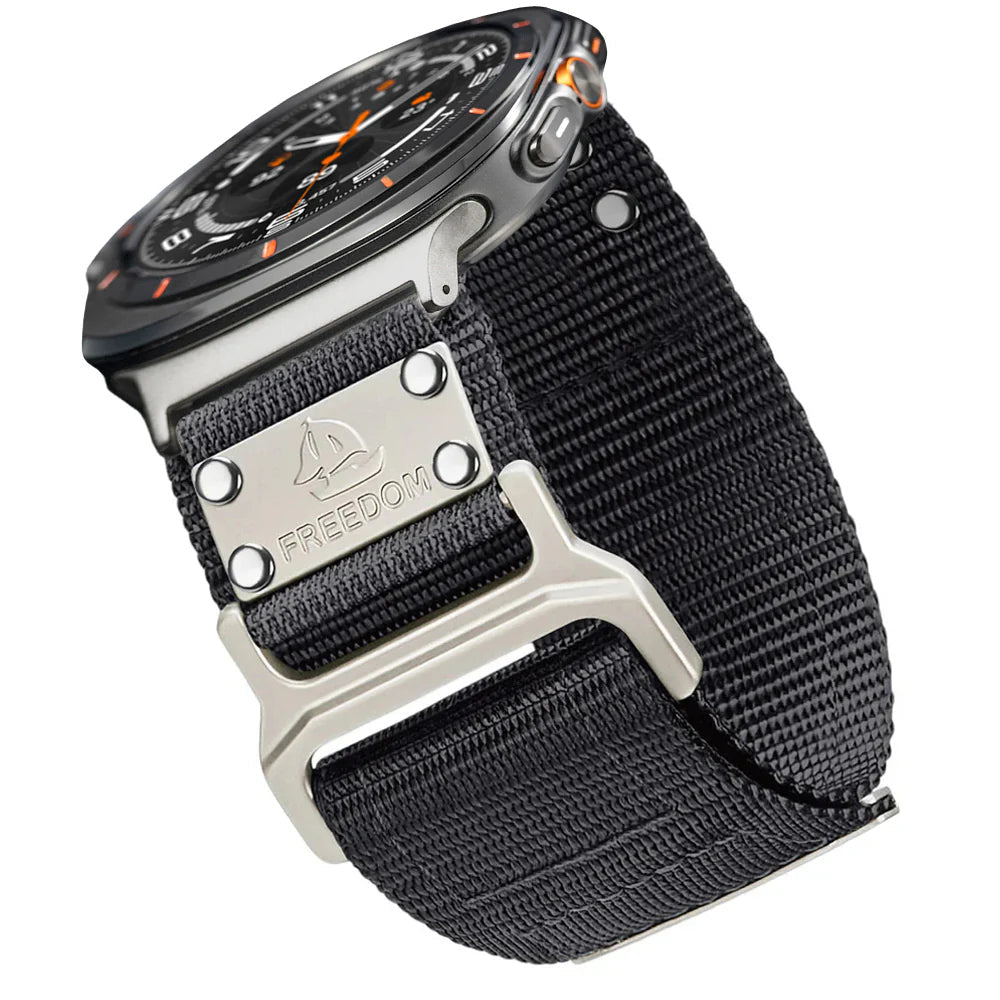 Cinturino in nylon compatibile per Samsung Galaxy Watch di FREEDOM