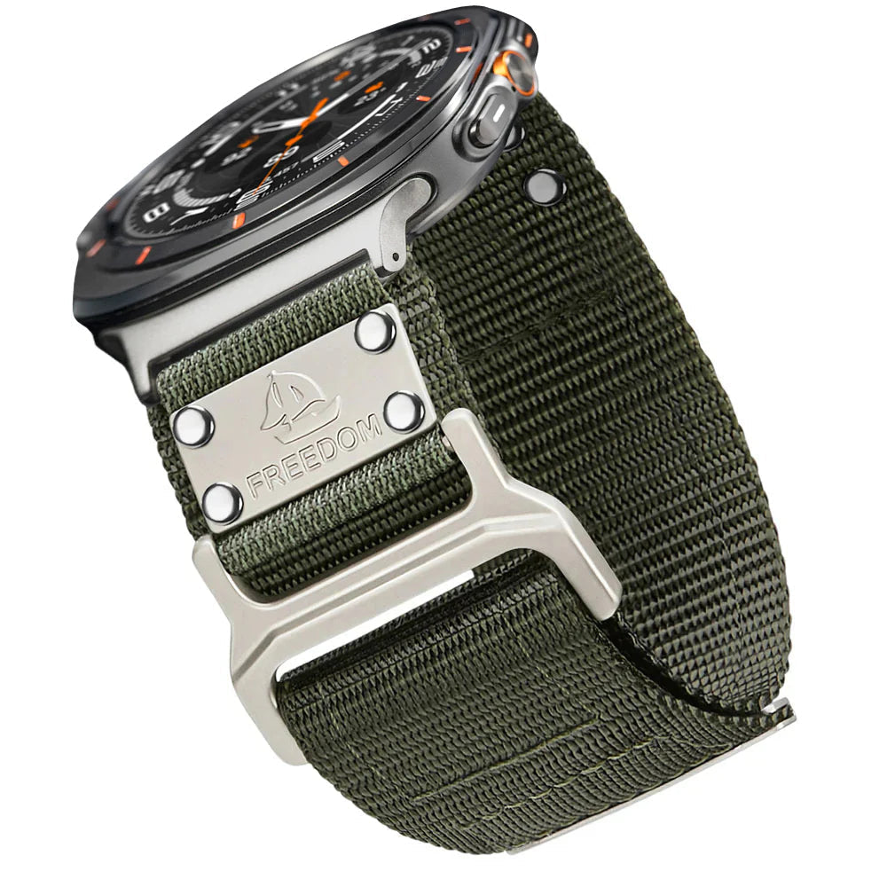 Cinturino in nylon compatibile per Samsung Galaxy Watch di FREEDOM