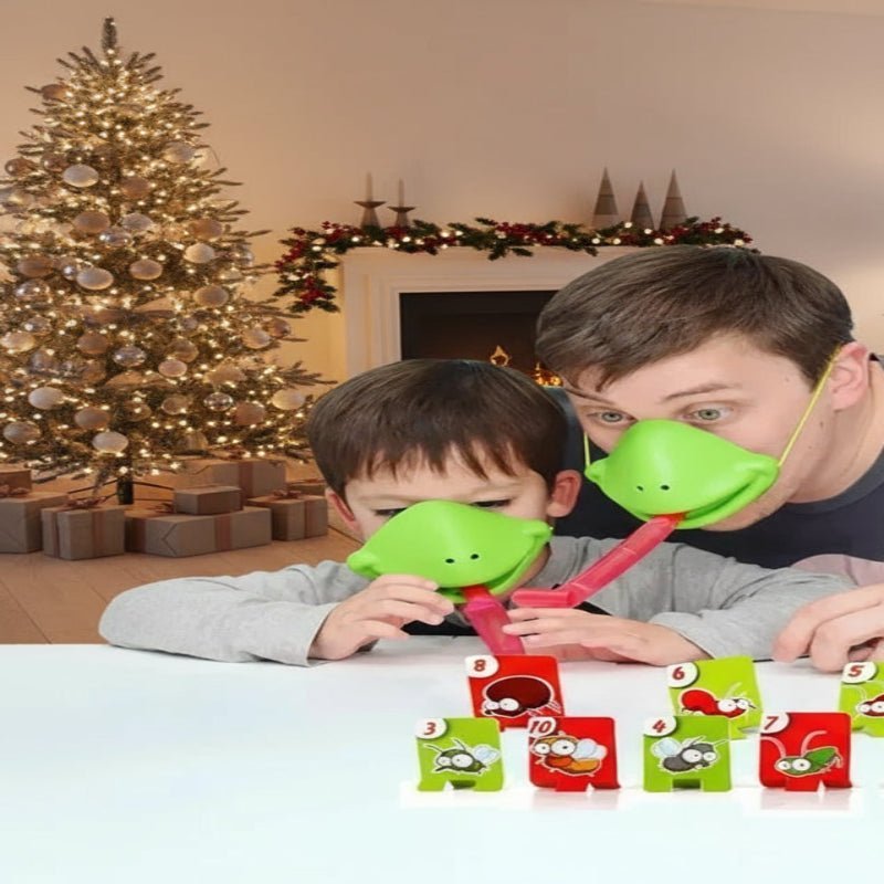 Hra CroakCraft Žabí maska pro rodinu a přátele plná smíchu