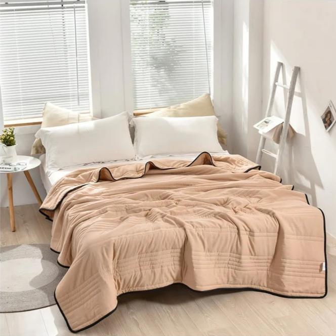 Couverture Rafraîchissante FrostWave pour les Personnes Souffrant de Transpiration Nocturne Refroidissement Instantané