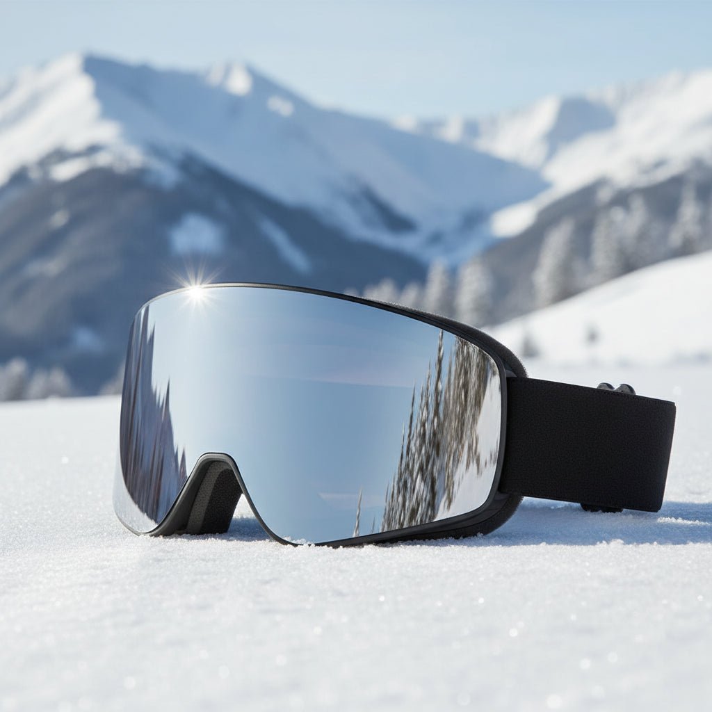 SnowGlide skibriller med dobbel lag anti-dugg og UV-beskyttelse for skiløpere