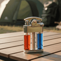 TrailForge MultiFuel Outdoor Lighter With Clear Casing For Campers And Hikers