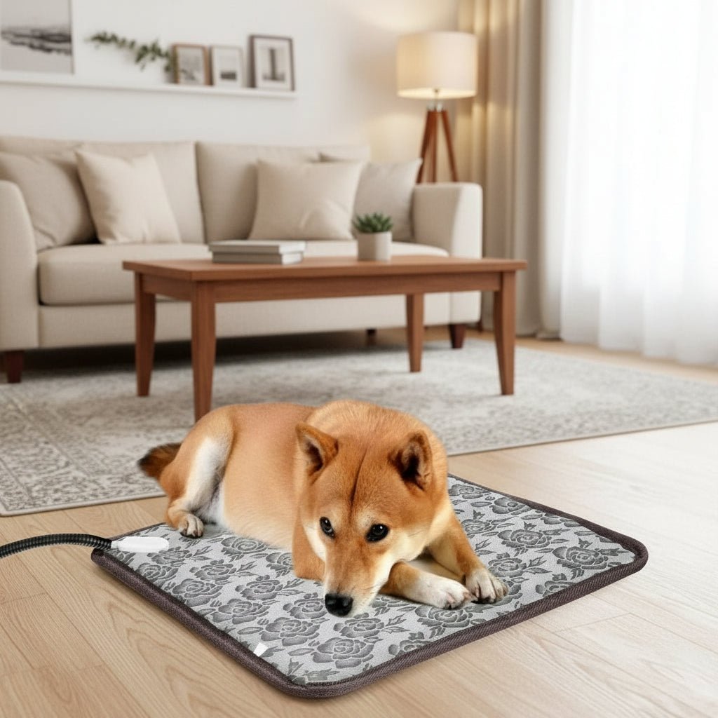 Cozy Heat elektromos állatfűtő matrac hőmérséklet-szabályozással és vízálló felülettel