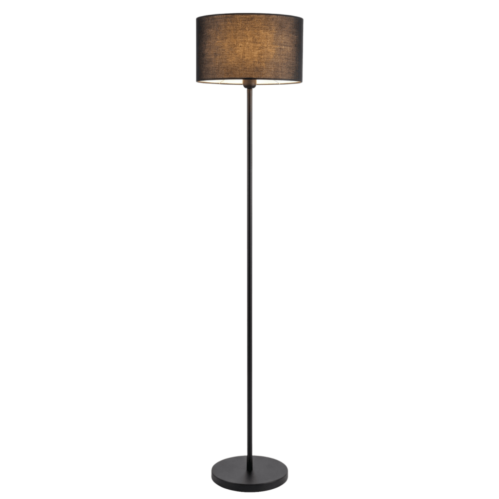 60-Zoll-Stehlampe mit Stoffdiffusor und Netzschirm