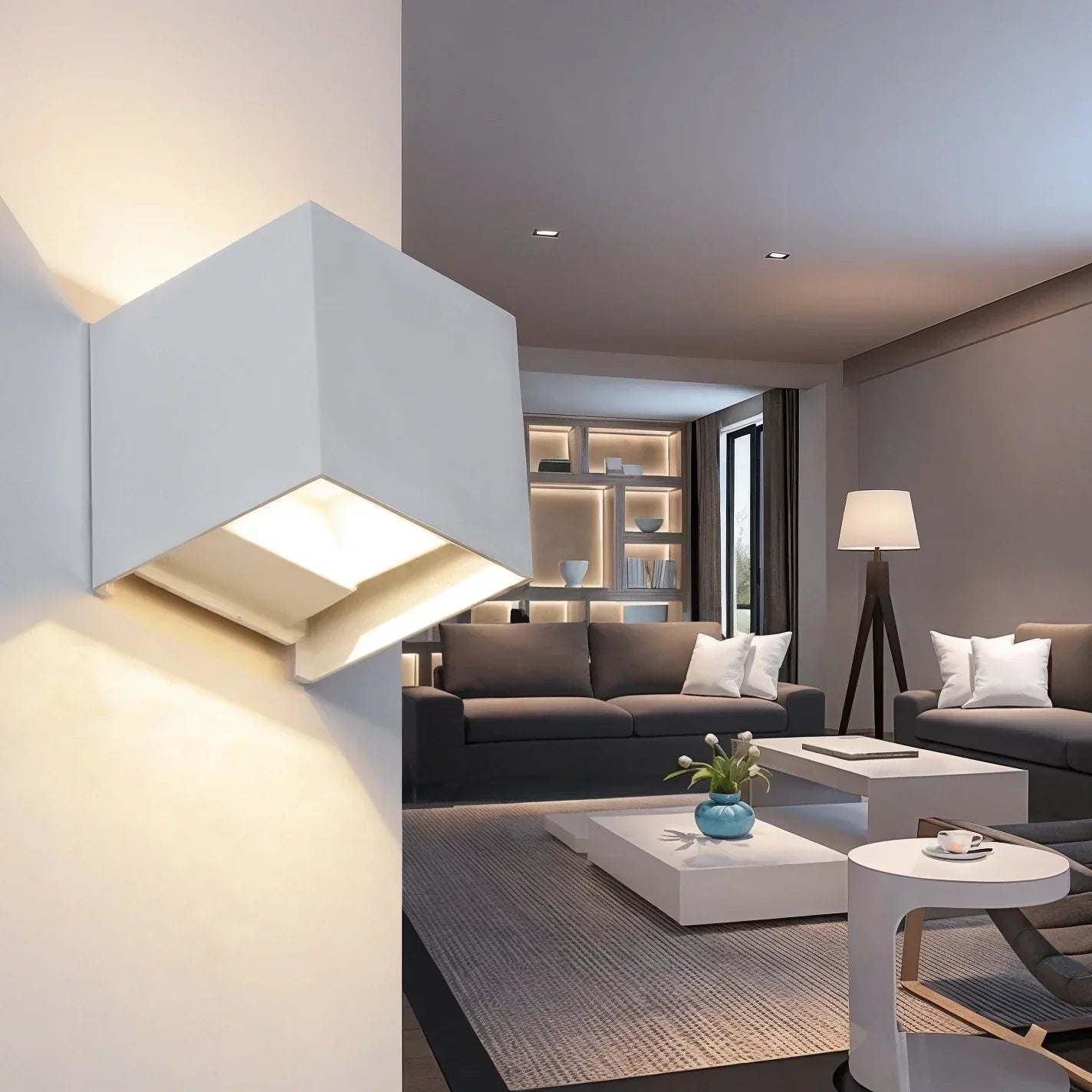 LumaNova elegante verstellbare Wandlampe mit Bewegungssensor