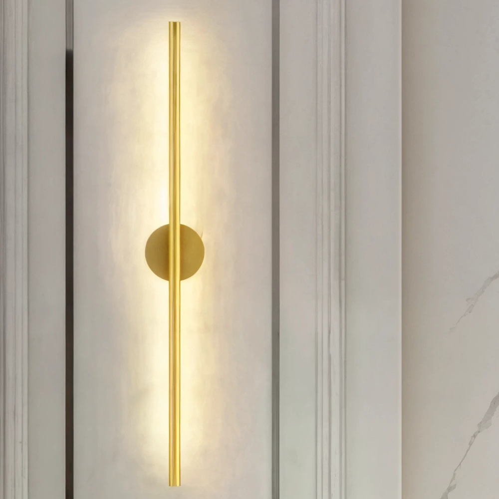 Fjornik Minimalistisk Indendørs LED Væglampe med Blødt Ambient Lys