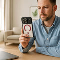 PulseGuard iPhone 17-deksel med slank linsebeskyttelse og magnetisk trådløs lading