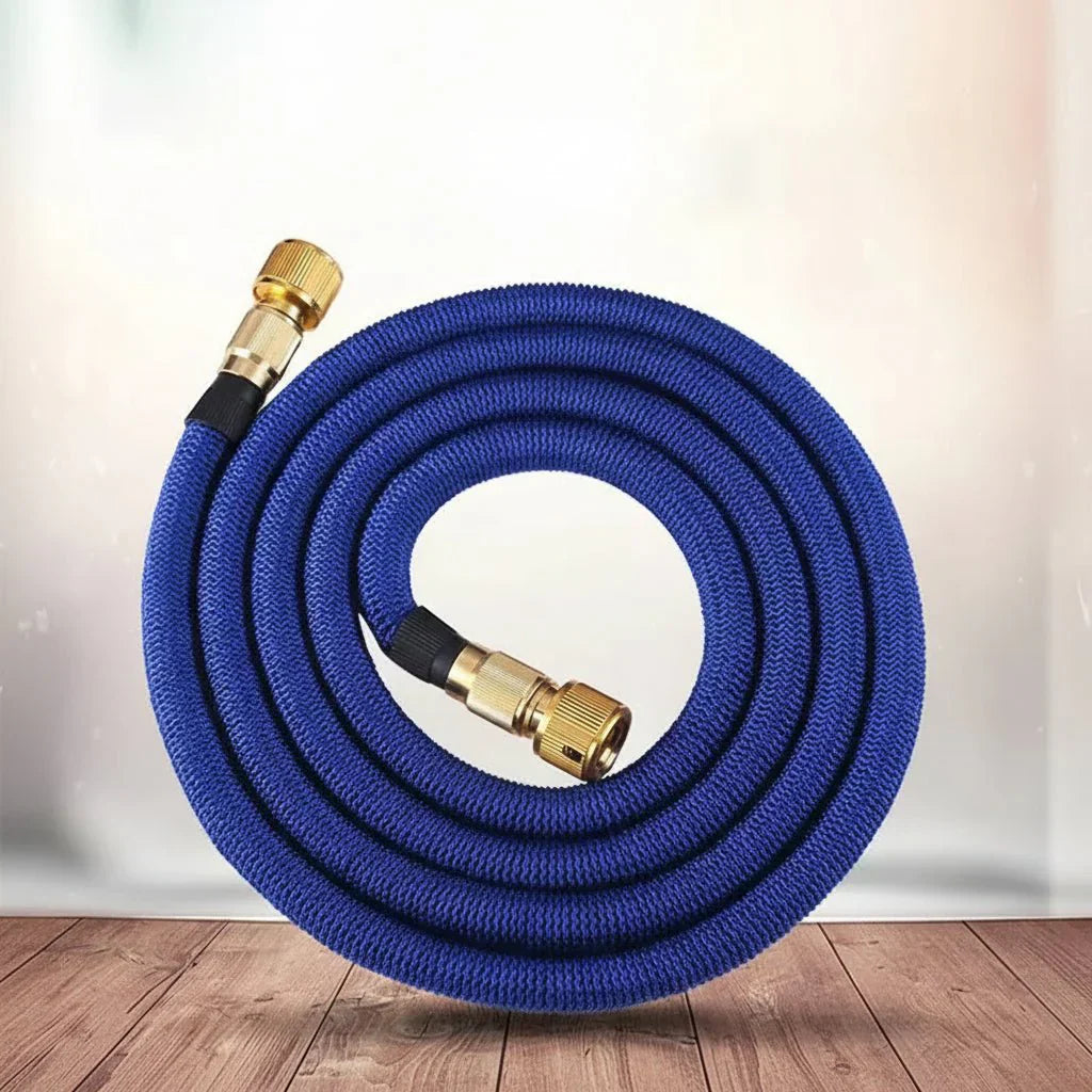 HYDROSTRETCH Teleskopierbarer flexibler Gartenschlauch für Garten und Auto