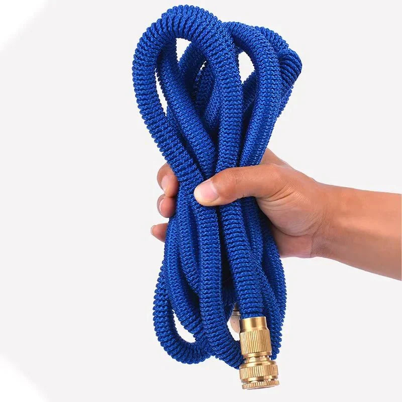 HYDROSTRETCH Teleskopierbarer flexibler Gartenschlauch für Garten und Auto