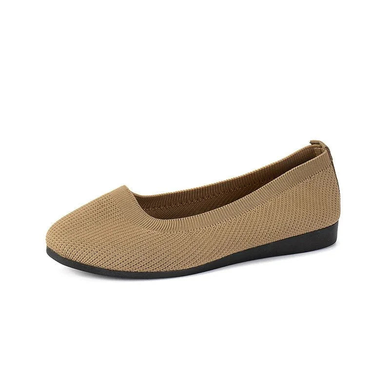 Women's Flexible Ballerina Flats With Soft Fabric For Comfort