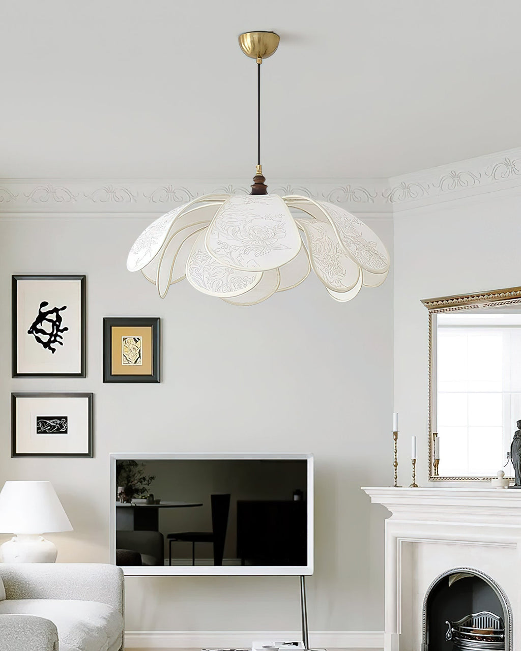 Liora Bloom Pendant Light Floral Inspired Modern Design E26/E27 LED Compatible