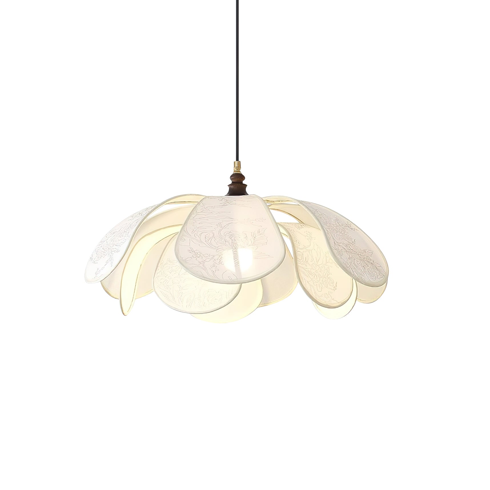 Liora Bloom Pendant Light Floral Inspired Modern Design E26/E27 LED Compatible