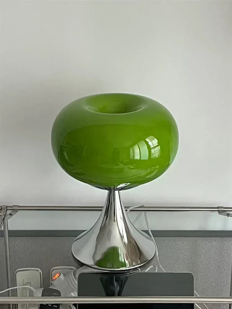 OrchardGlow | Epleglass Bordlampe med Vintage Sjarm