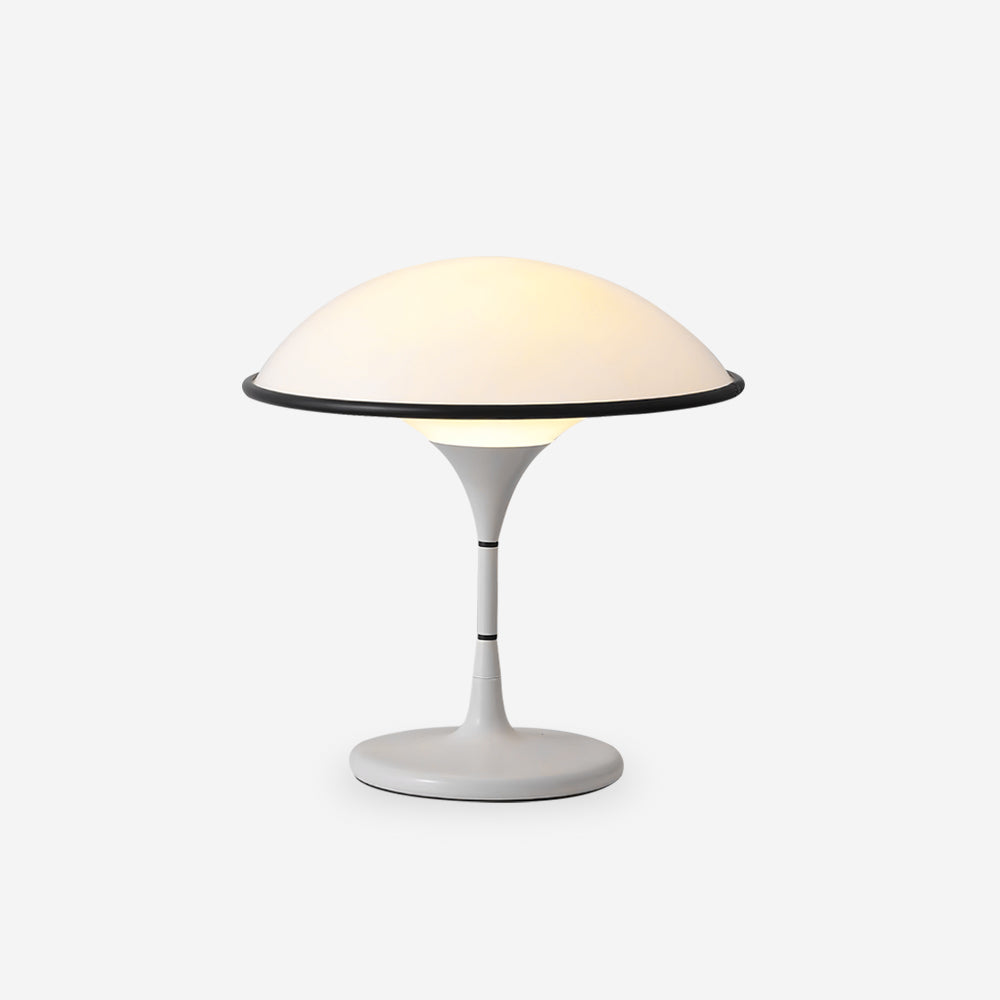 Marinella Dome Bordlampe med Svart Kant og Akryl