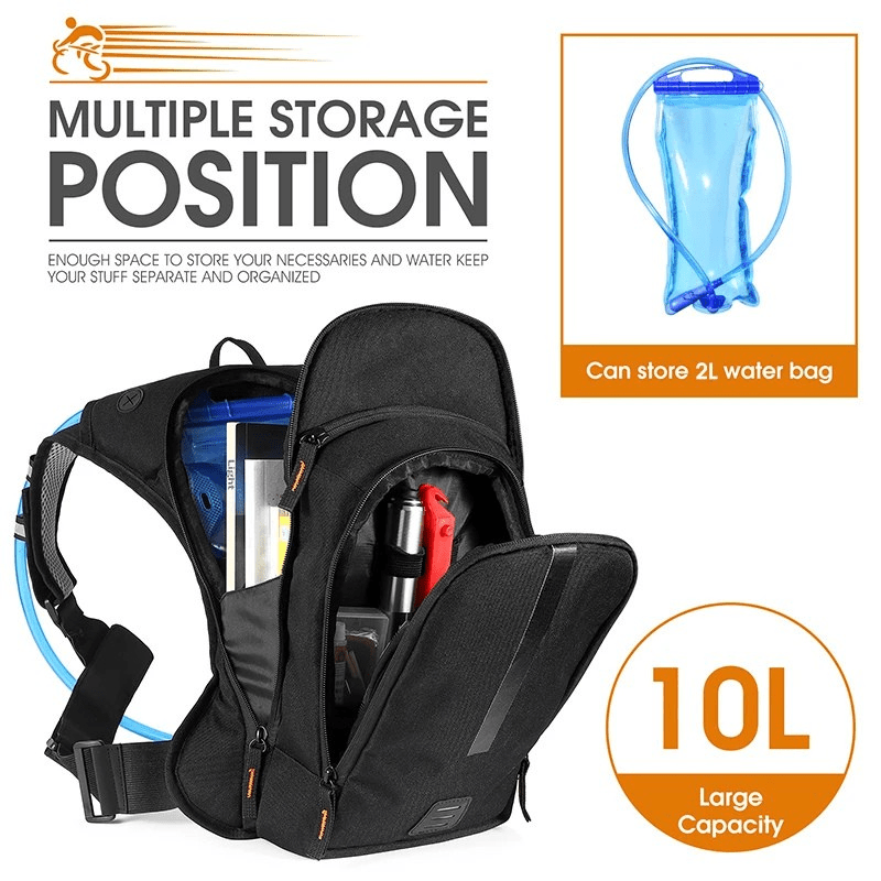 AeroTrail Ultralight 10L Hydration Backpack for Cycling and Outdoors