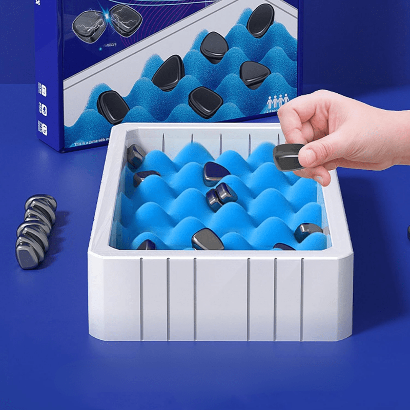 Přenosná magnetická šachová sada BrightMind pro děti jako pomůcka při učení