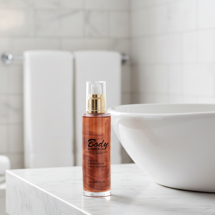 LumenGlow Body Oil For Radiant Nourished Skin With Natural Glow For All Skin Types