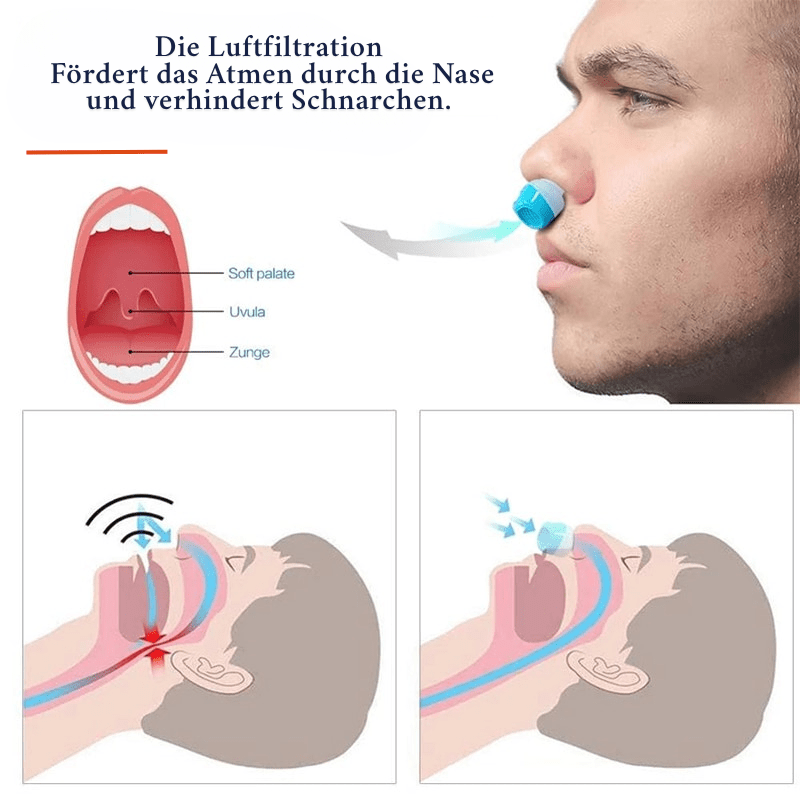 Sistema de filtro de aire AeroSleep para dormir y respirar mejor | compagnien