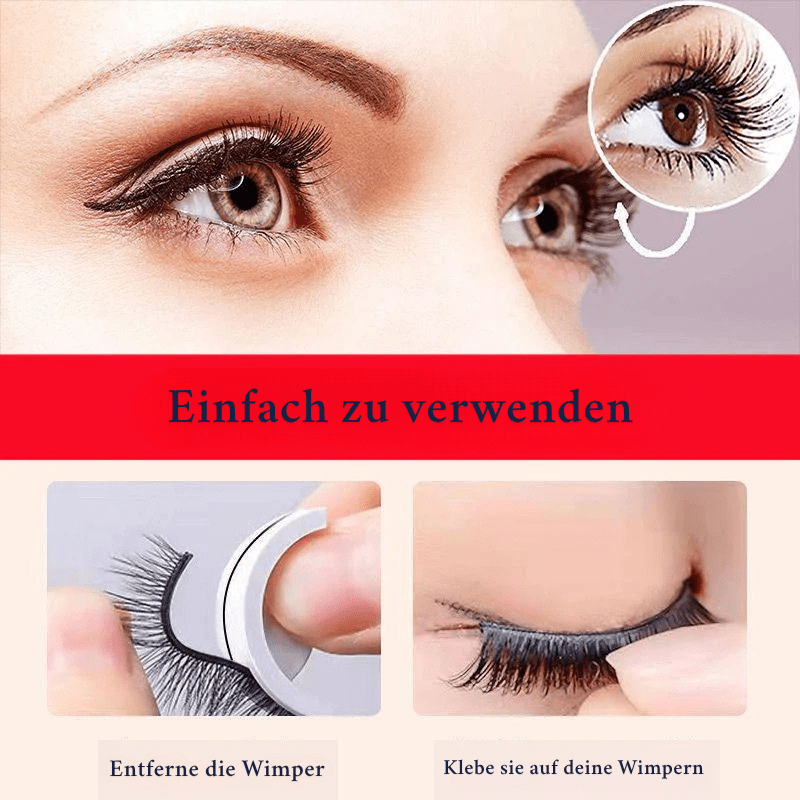LuxeLash Pro Cils Auto-adhésifs Réutilisables Pour Un Regard Dramatique De Jour Pour Les Amoureux du Maquillage