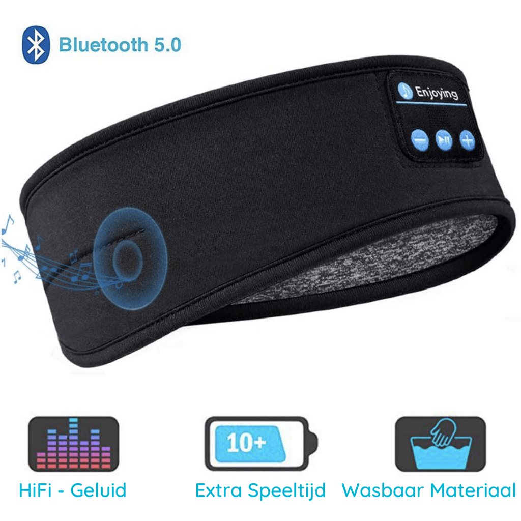 LumaDream Sleep Mask With Bluetooth Headphones For Light Sleepers
