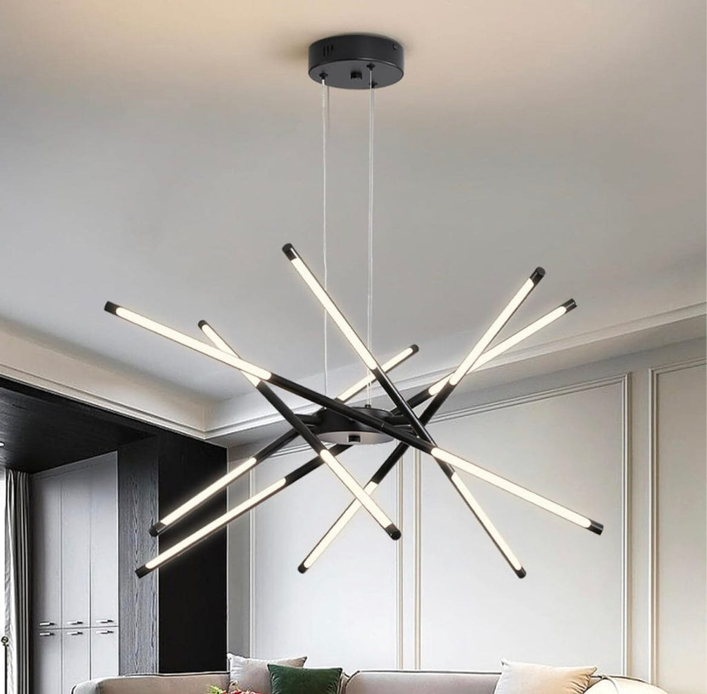 Lustre en fer angulaire Nexa Elite Éclairage