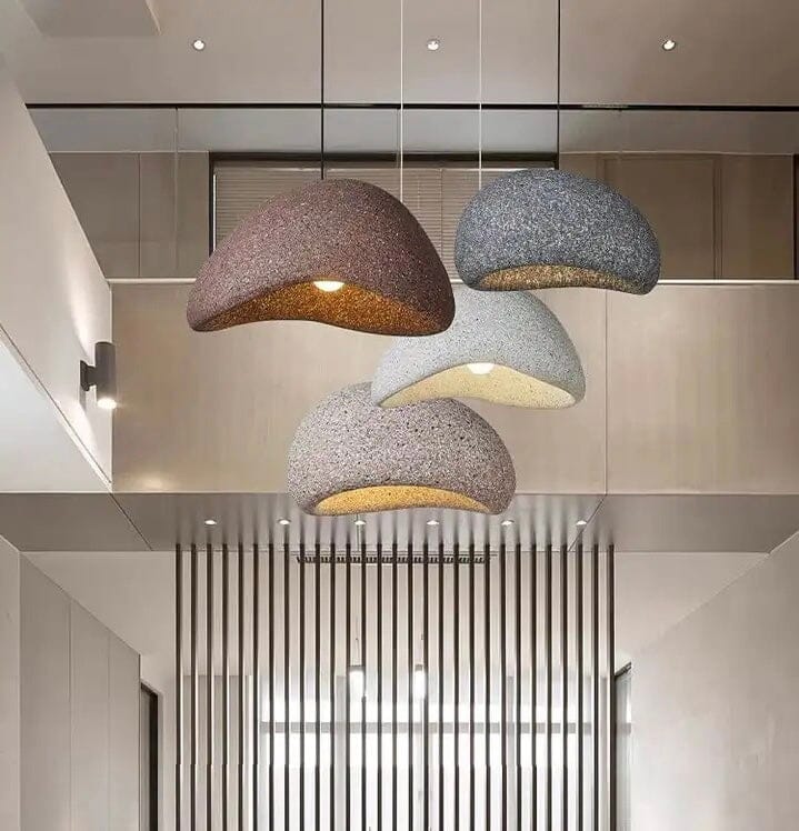LumaRook Wasabi flekket bordlampe for koselig, varm glød