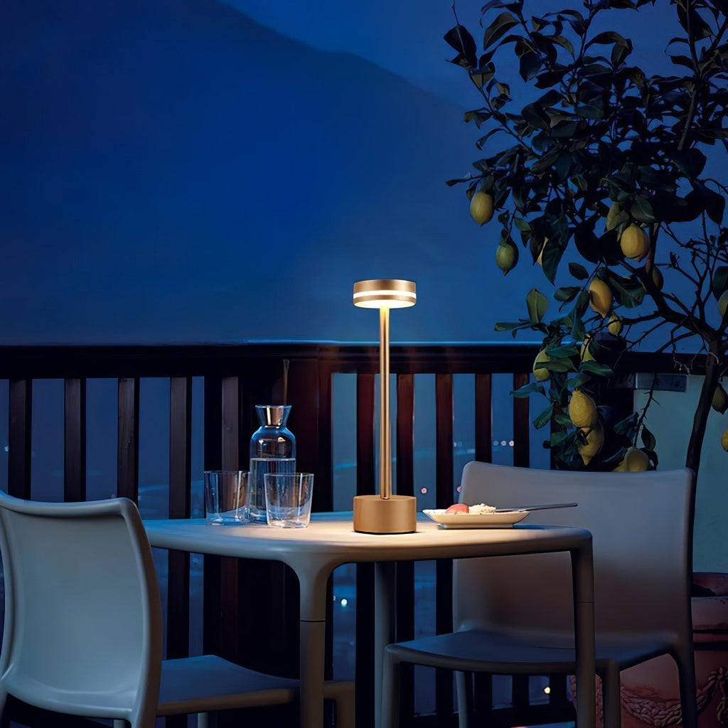 LumaFable | Candeeiro de Mesa LED Recarregável por USB, Brilho Quente