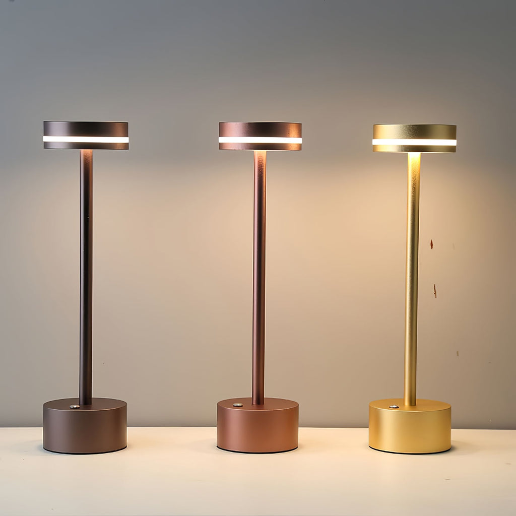 LumaFable | Candeeiro de Mesa LED Recarregável por USB, Brilho Quente