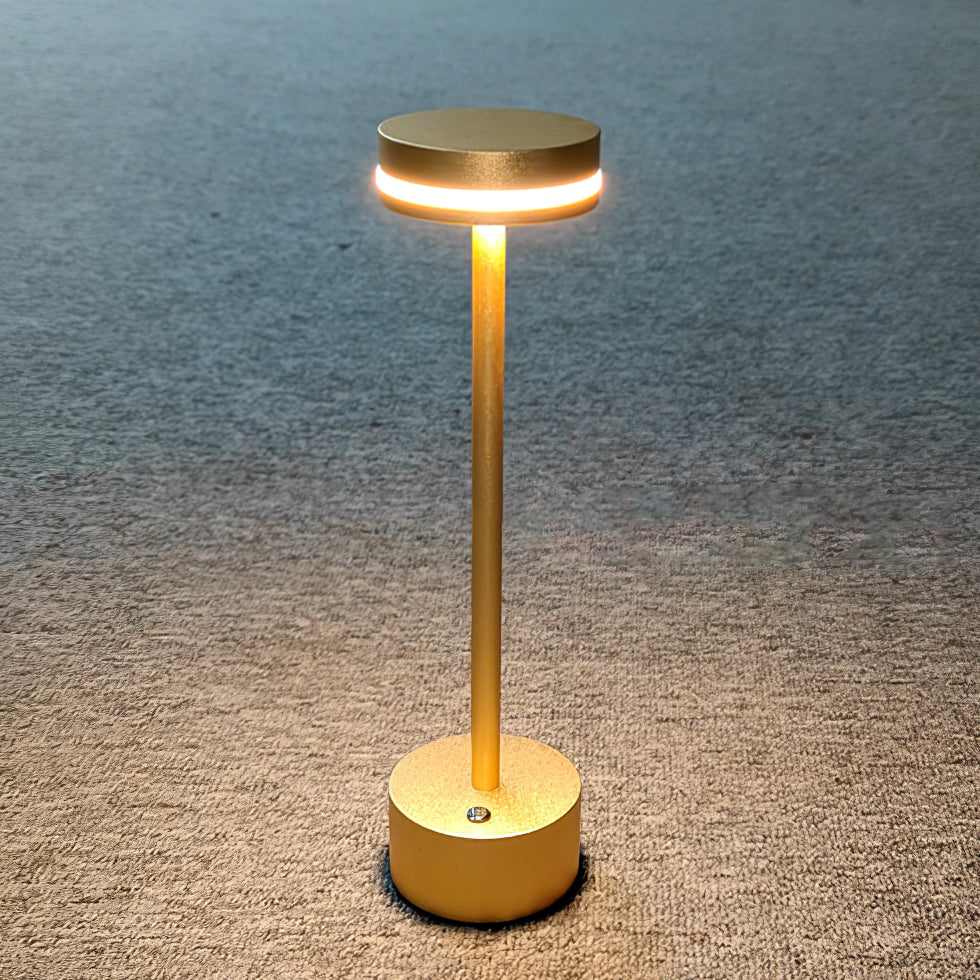 LumaFable | Candeeiro de Mesa LED Recarregável por USB, Brilho Quente
