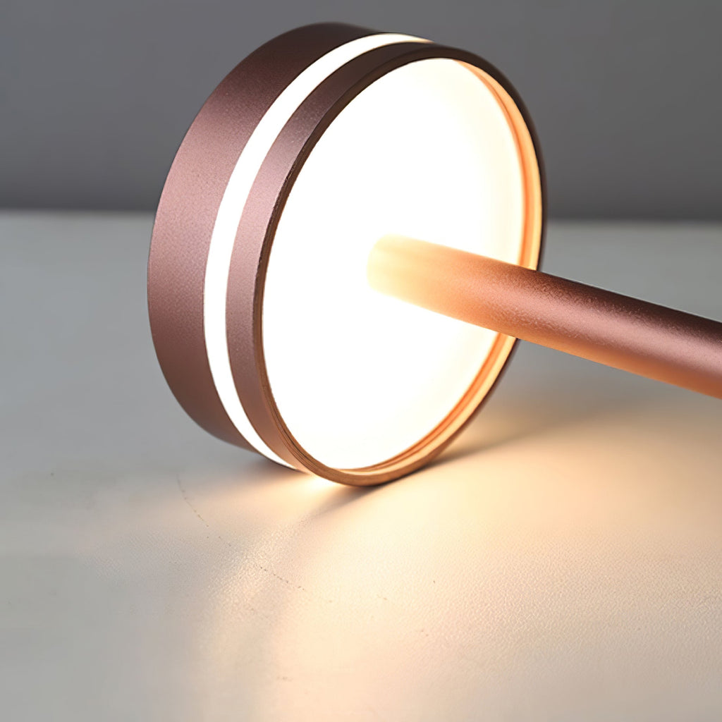 LumaFable | Candeeiro de Mesa LED Recarregável por USB, Brilho Quente