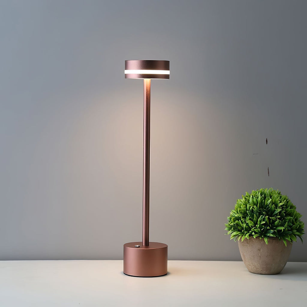 LumaFable | Candeeiro de Mesa LED Recarregável por USB, Brilho Quente