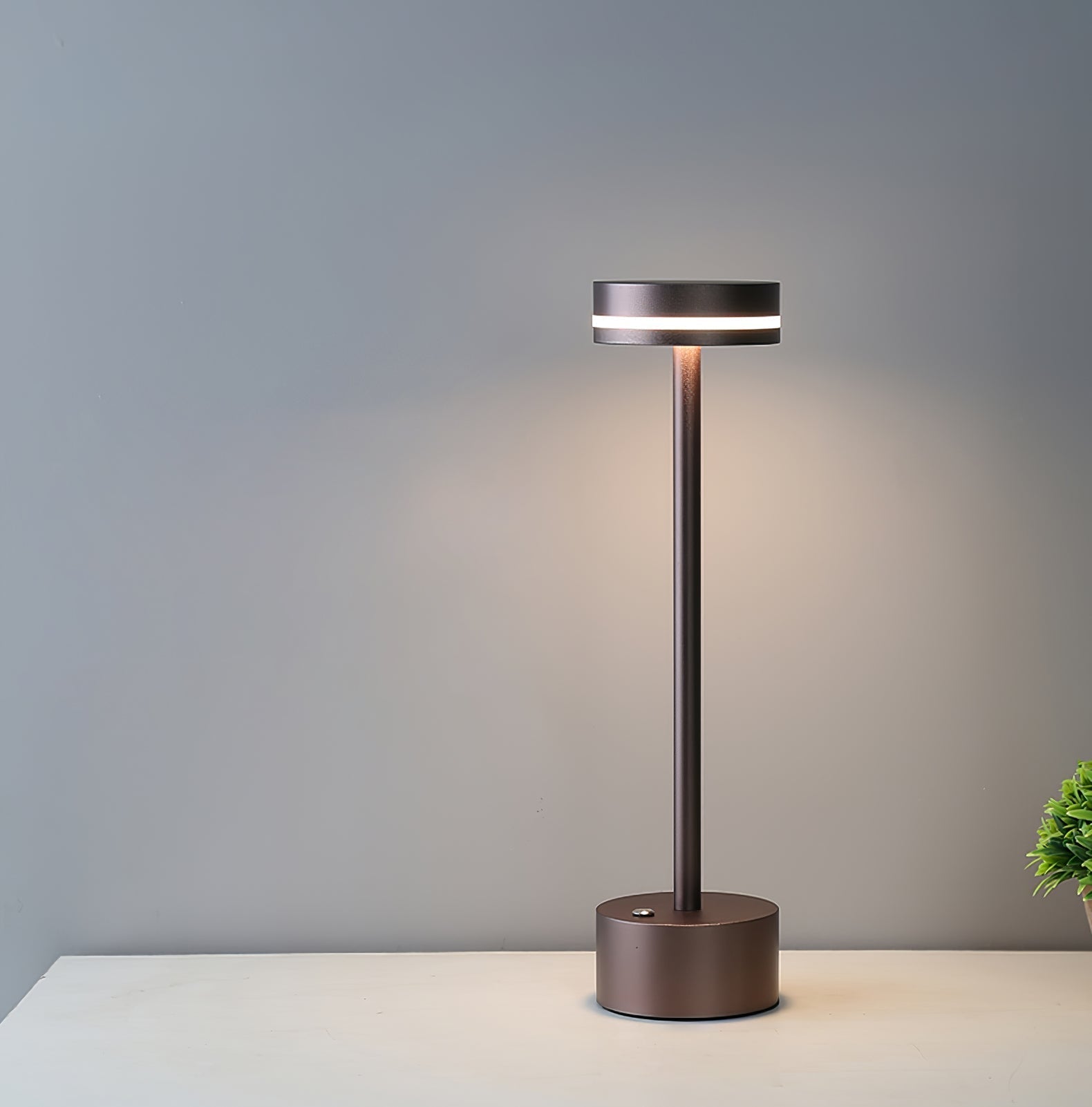 LumaFable | Candeeiro de Mesa LED Recarregável por USB, Brilho Quente