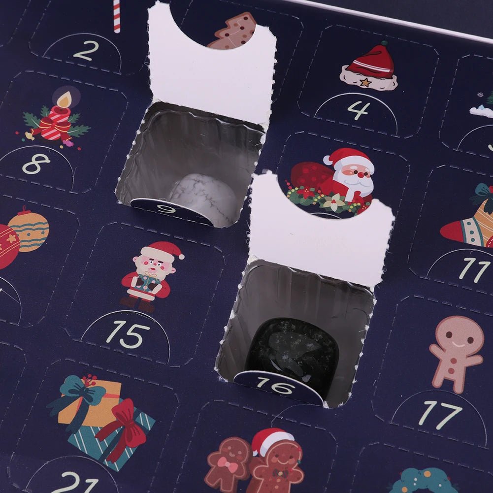 Adventní kalendář GemQuest s těžbou drahých kamenů pro děti Skutečné drahokamy Vzdělávací