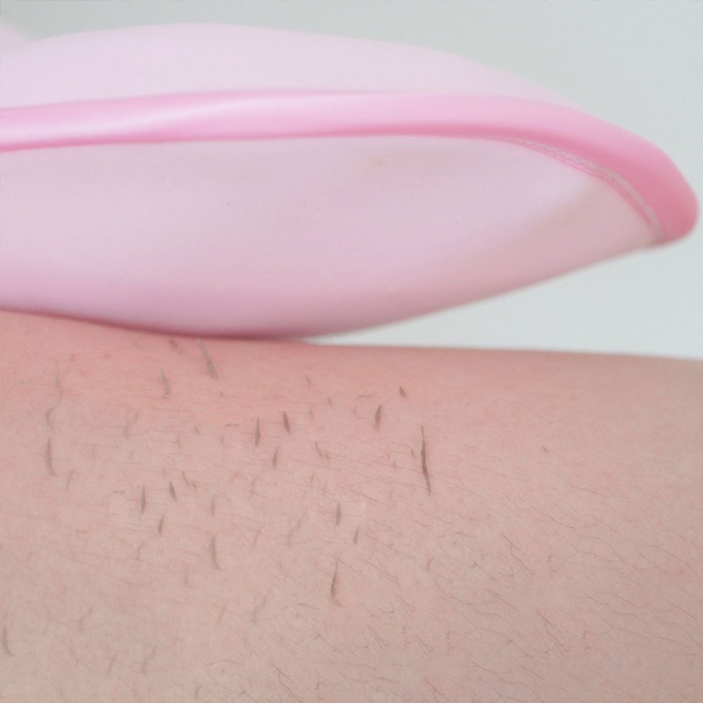 GlowEase mild peeling dusjvott for glatt hud, alle hudtyper
