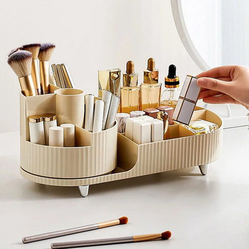AstraLuxe Minimalistischer Eleganter Make-up Organizer für Essentials