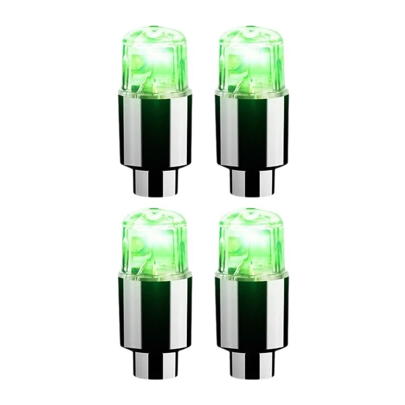 LumaValve LED Ventieldoppen voor Auto's, Fietsen en Scooters