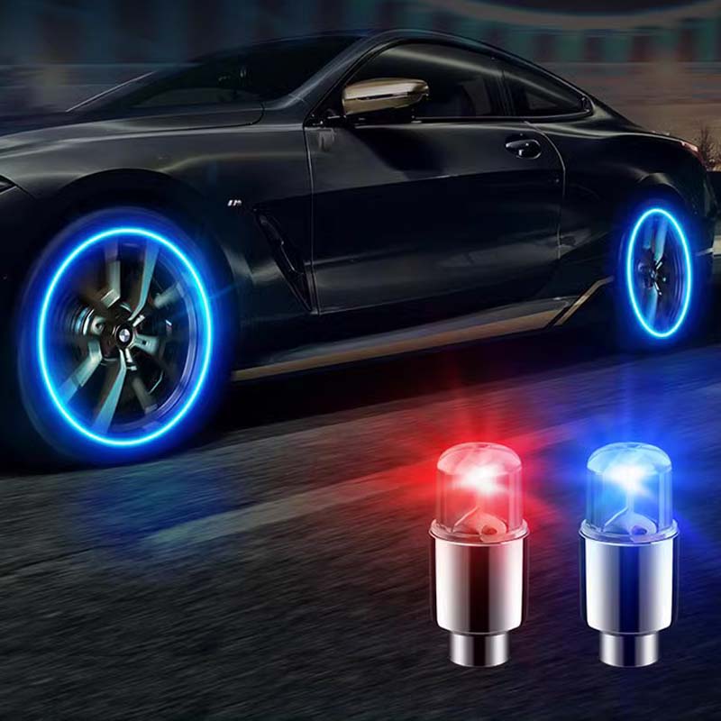 LumaValve LED Ventieldoppen voor Auto's, Fietsen en Scooters