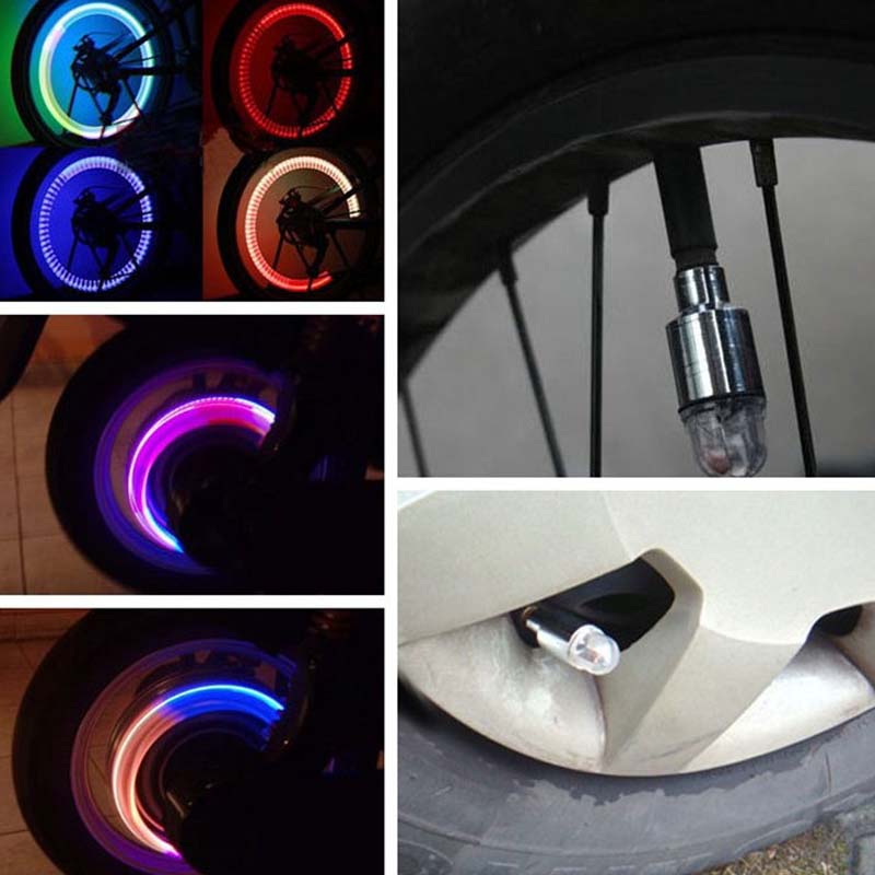 LumaValve LED Ventieldoppen voor Auto's, Fietsen en Scooters