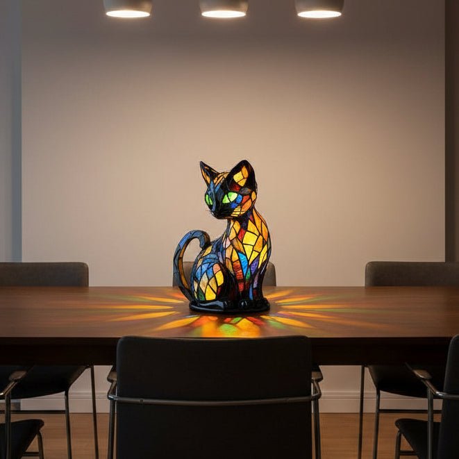 LUXICAT LED Kedi Lambası Sıcak ve Rahat Bir Yatak Odası veya Oturma Alanı İçin