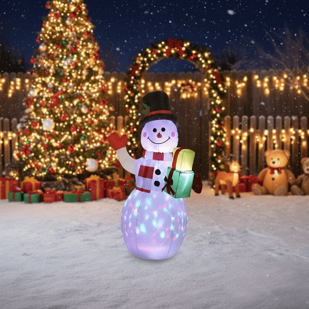 NovaGlow LED-julepynt med indbyggede LED-lys til feriedekorationentusiaster