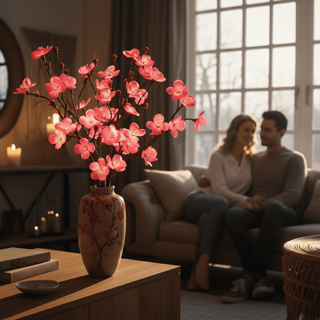 EverLeaf Fleksibel LED Grenlampe med Varmt Stemningslys for Naturentusiaster