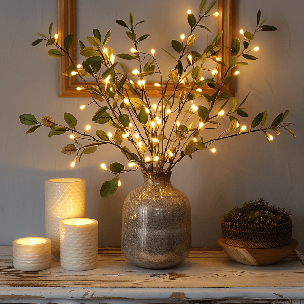 EverLeaf Fleksibel LED Grenlampe med Varmt Stemningslys for Naturentusiaster