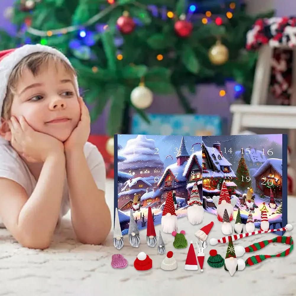 Aurora Gnome 2025 Nordic Gnome Advent Calendar With 24 Distinct Gnomes For Collectors