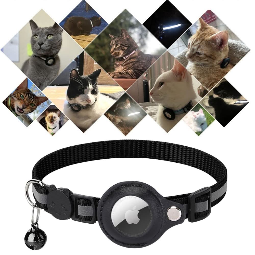 PawGuard GPS-sporingskrage for katter med reflekterende sikkerhetsspenne for katteeiere
