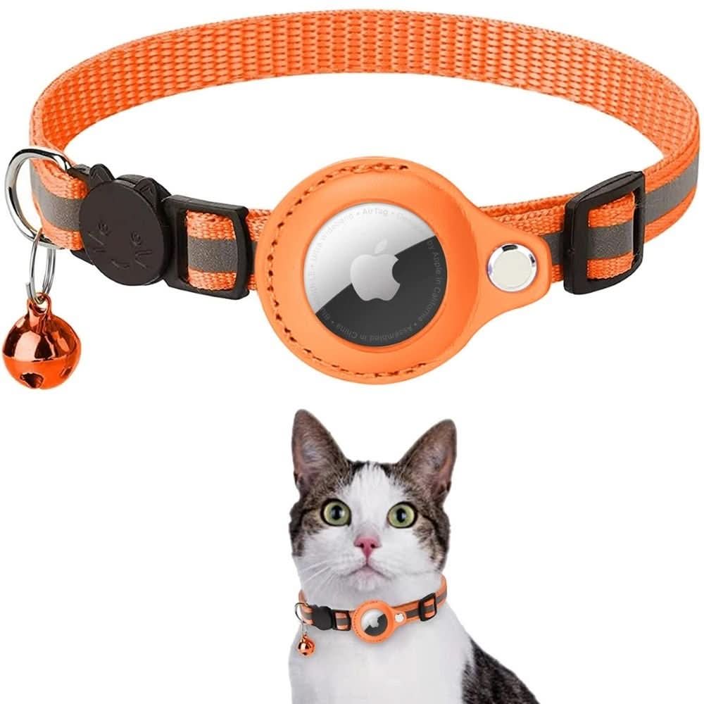 PawGuard GPS-Tracker-Halsband für Katzen mit reflektierendem Sicherheitsverschluss für Katzenbesitzer