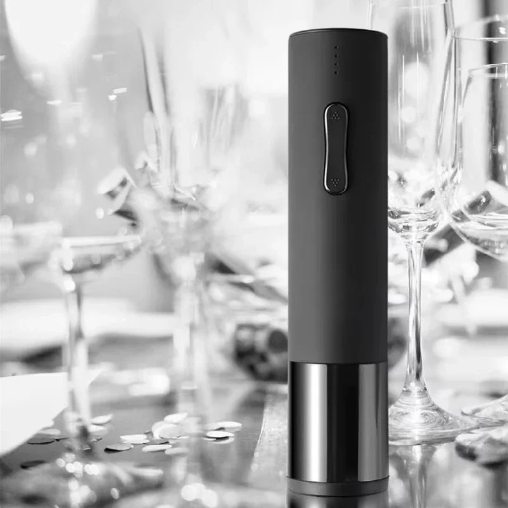 Lumina elektrisk vinåpner med én-knapps betjening for middagsfester