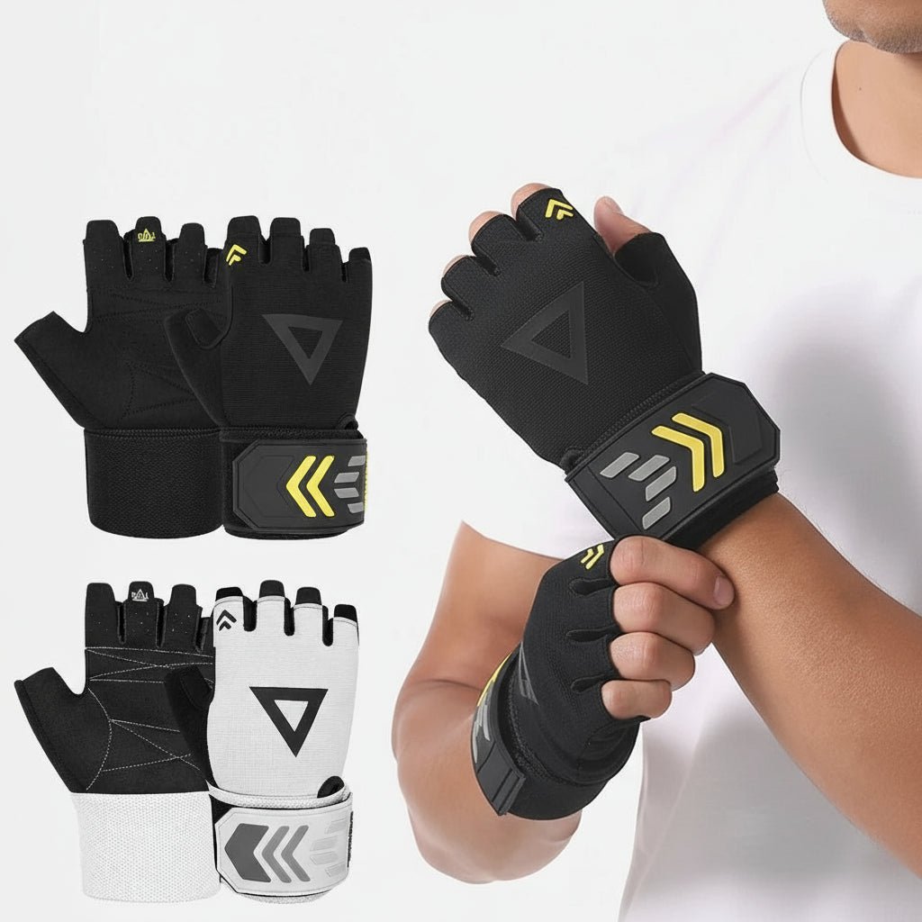GripForge pustende treningshansker for kroppsbyggere med maksimal grep og kontroll