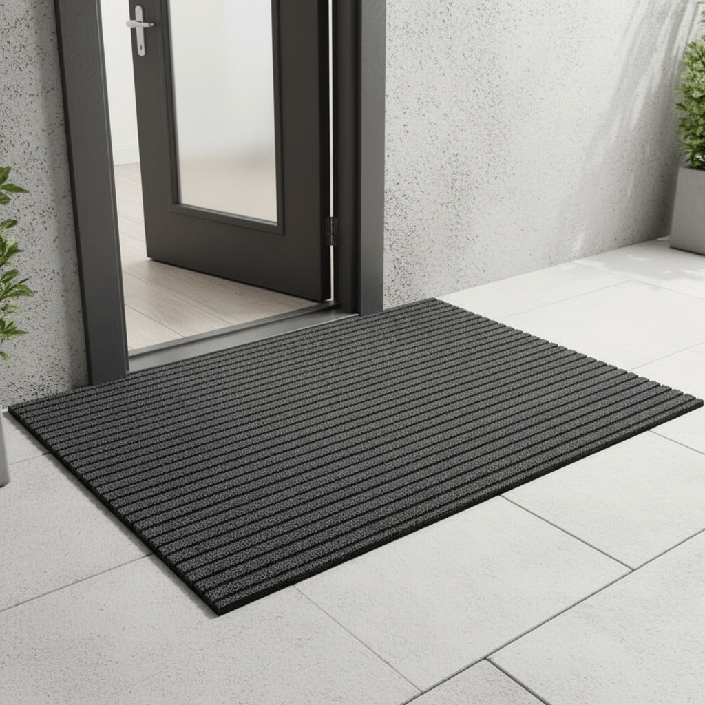 Zerbino EntryGuard con fibre ad alta densità che mantiene lo sporco fuori casa