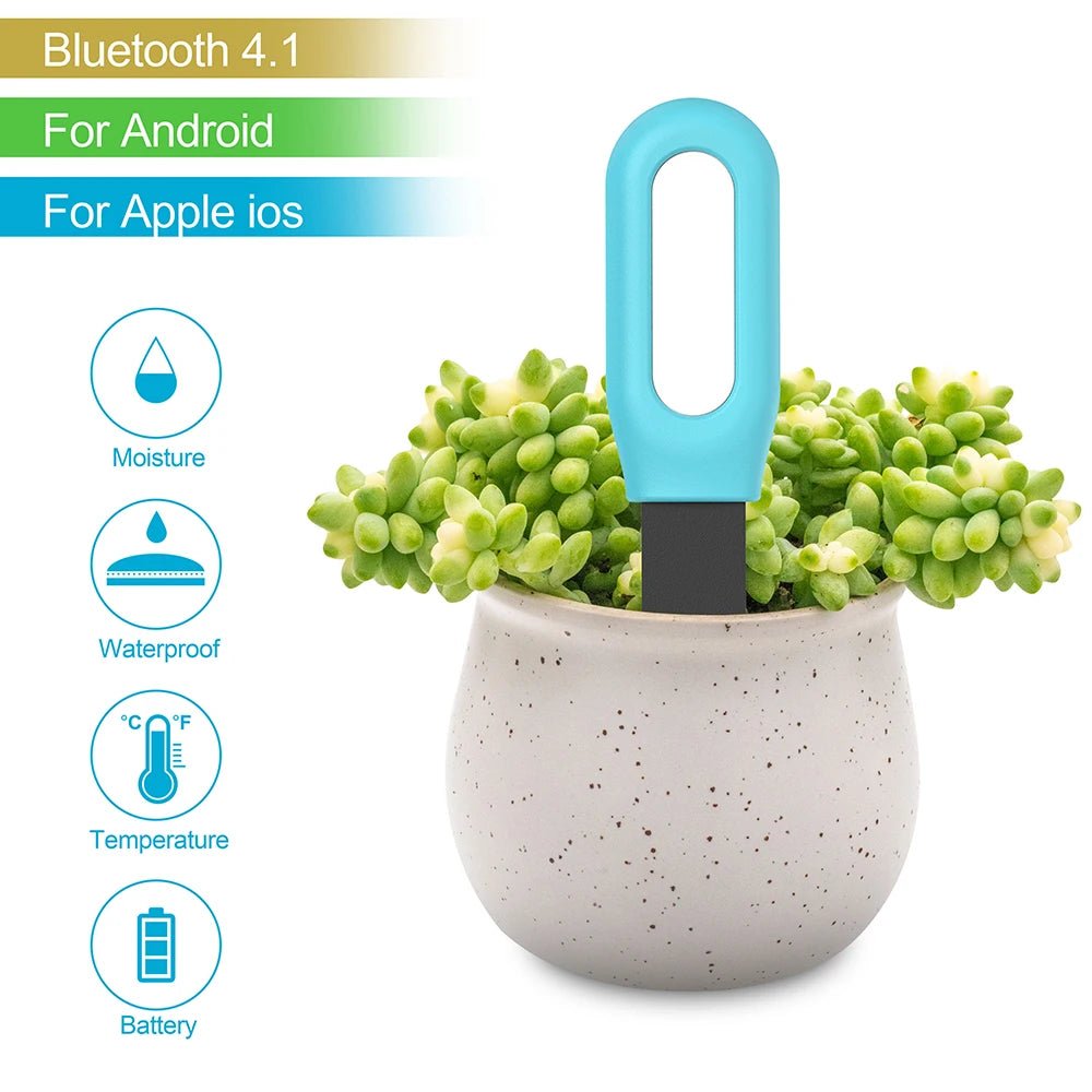 BrightGrow Smart Soil Tester With Real-Time Monitoring For Gardeners