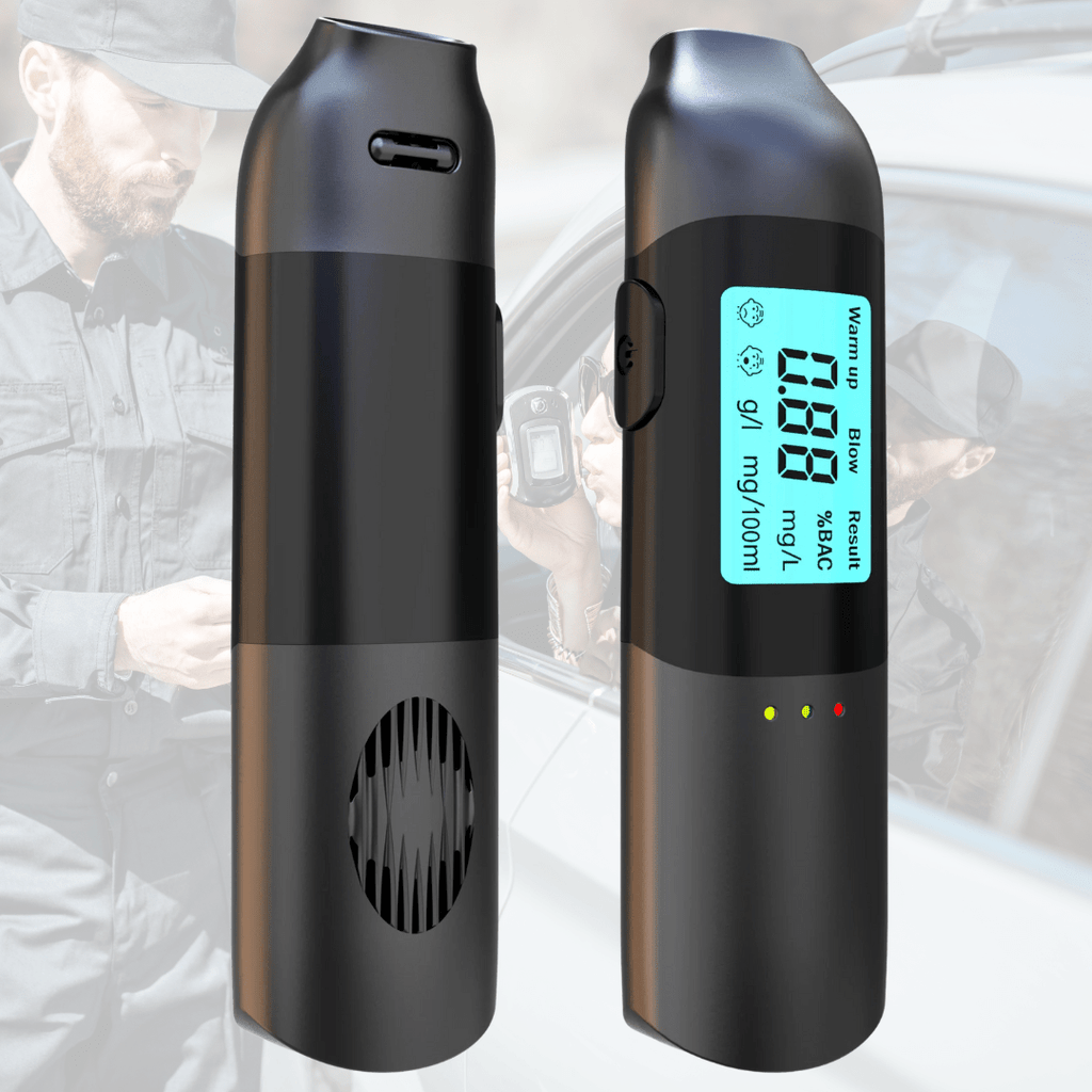 ClearPath Breathalyzer For Drivers With Quick Three-Second Readings And USB Charging